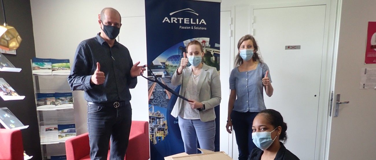 La Cravate Solidaire ; Artelia ; 2021 