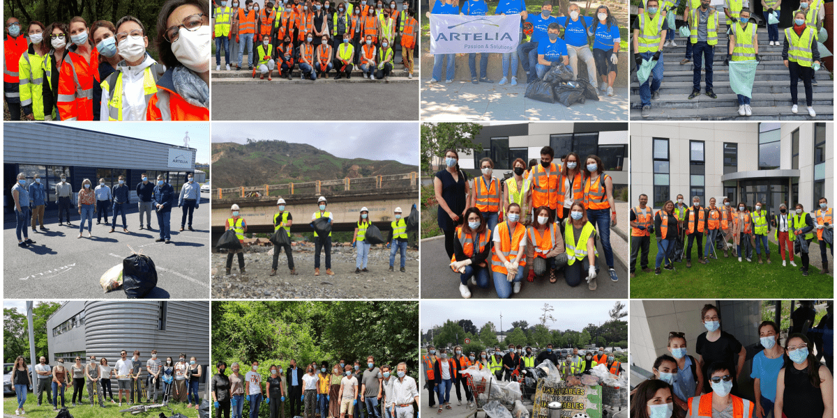 Trashtag Challenge ; Artelia ; 2021 